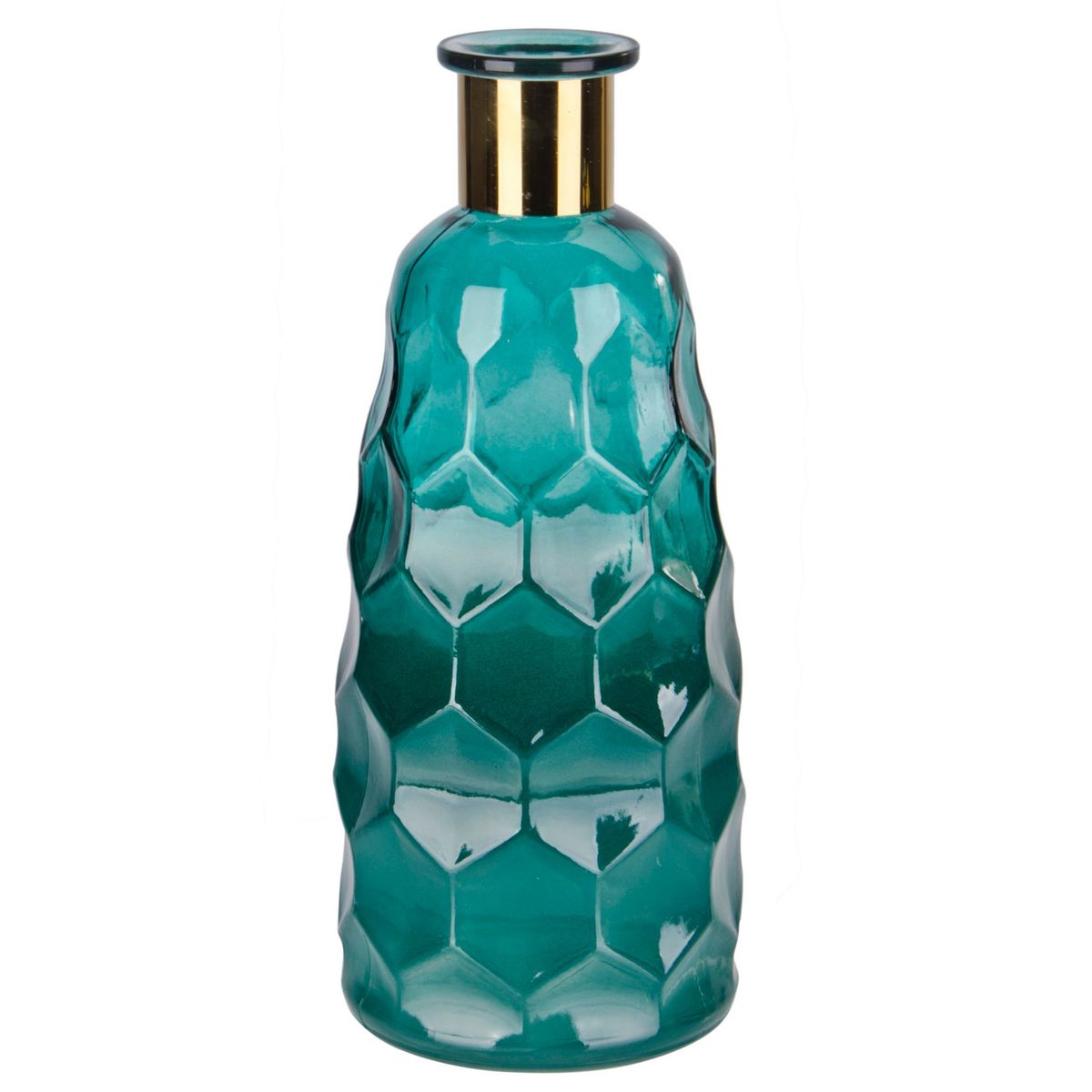 JUST HOME COLLECTION - Jarrón Deco Turquesa 30 cm