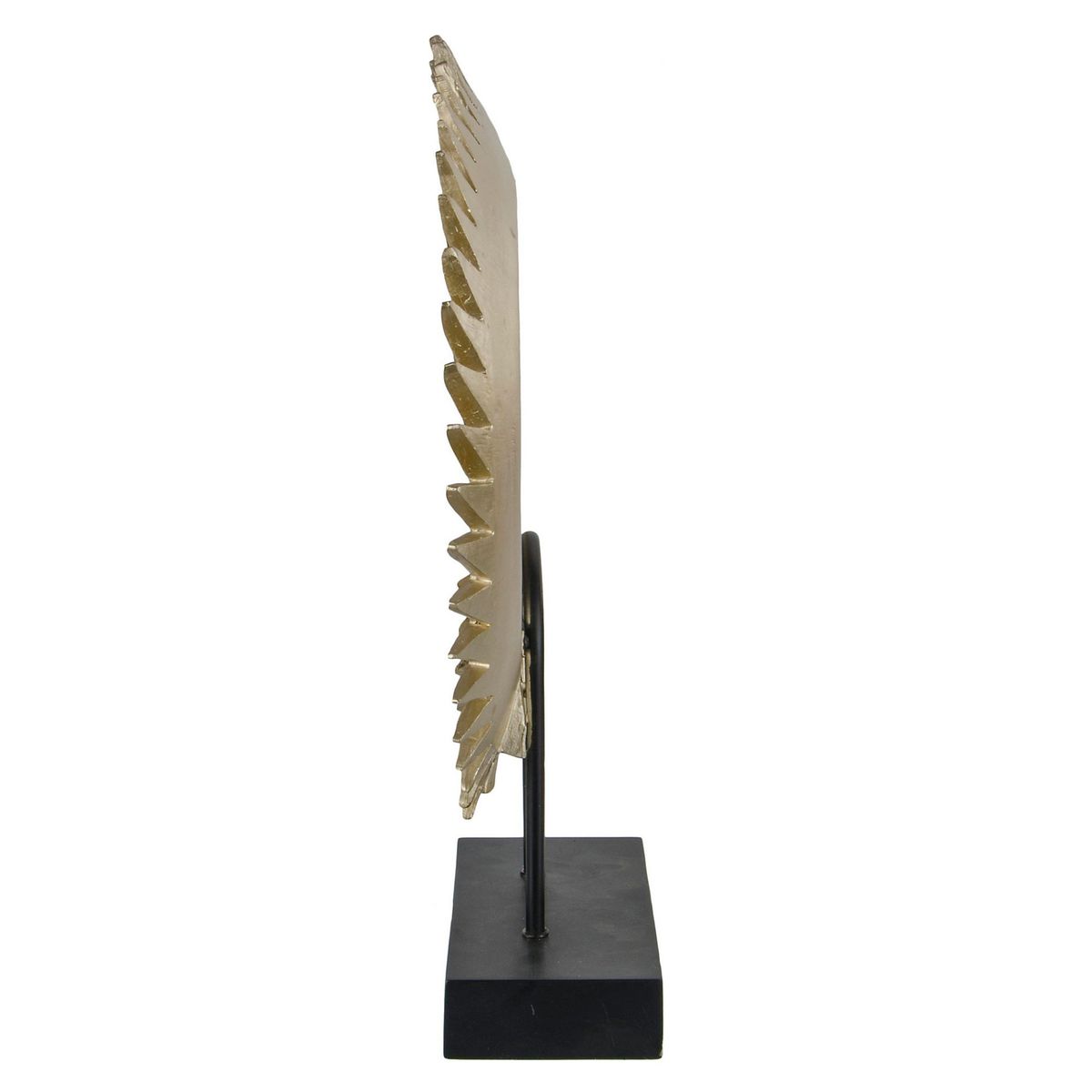 JUST HOME COLLECTION - Figura Decorativa Palmera Poliresina Dorado 63cm