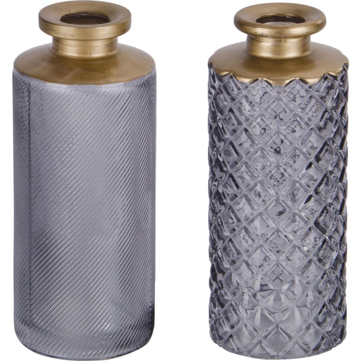 JUST HOME COLLECTION - Jarrón Deco Gold 13 cm