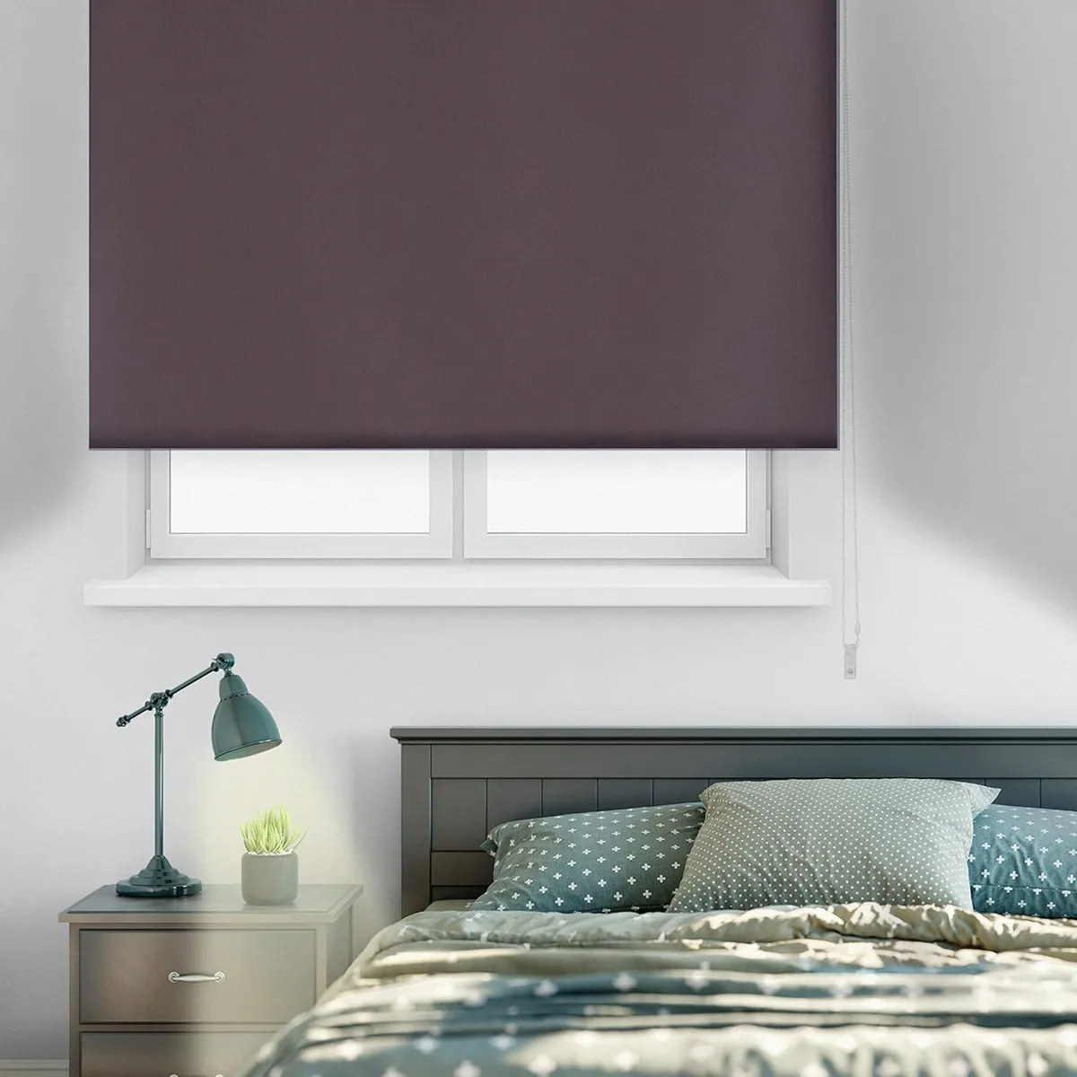 JUST HOME COLLECTION - Cortina Roller Black Out 180x250cm Café