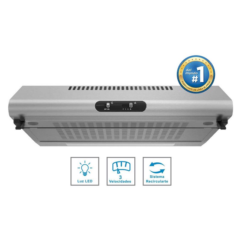 MIDEA - Campana 60cm MJUD24S6AS