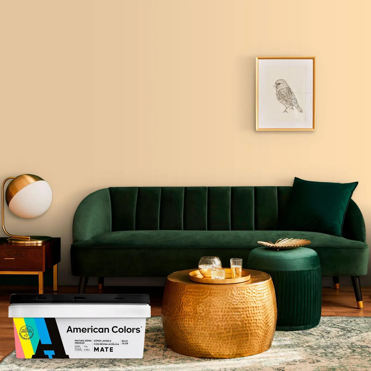 AMERICAN COLORS - Pintura American Colors Blanco Perla 1GL