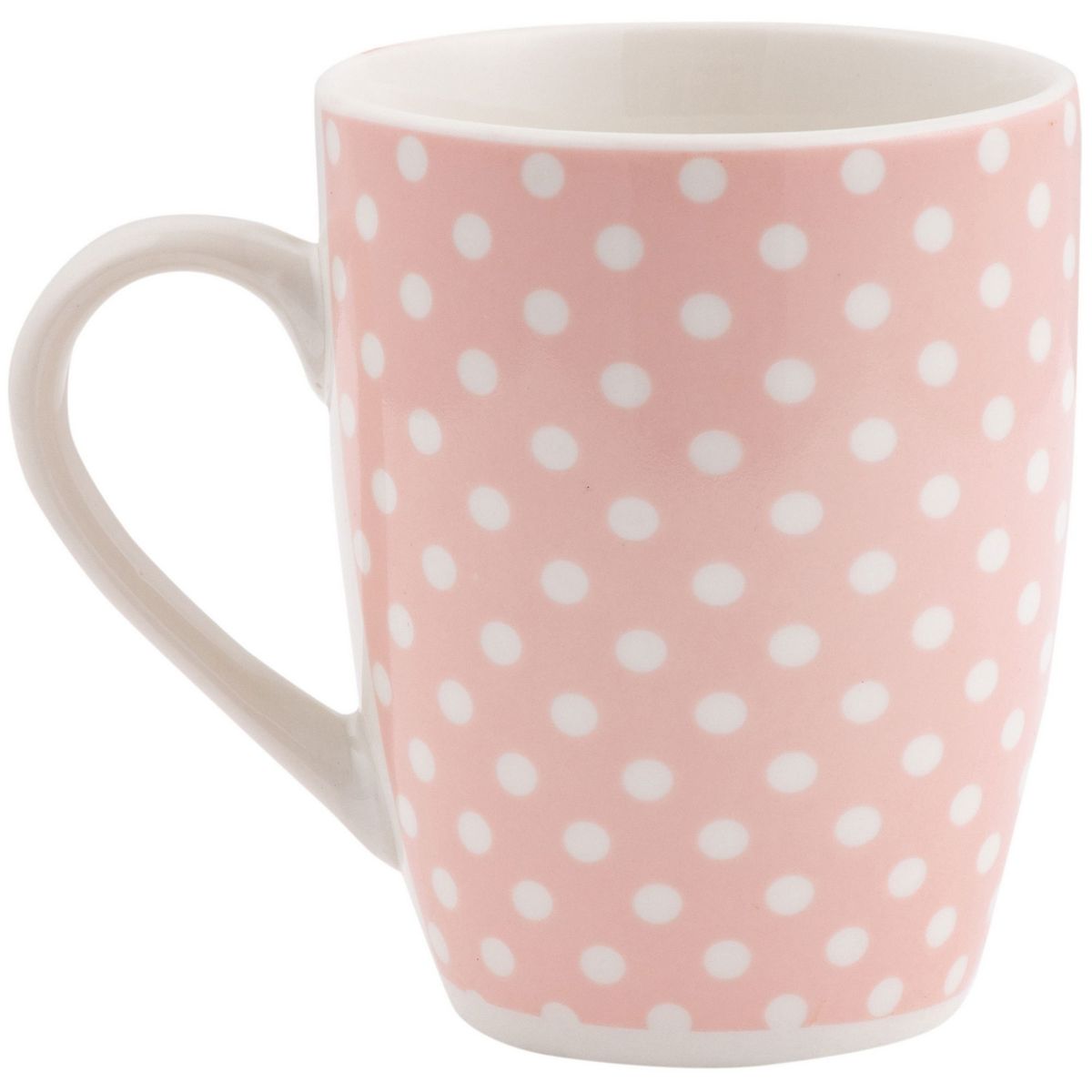JUST HOME COLLECTION - Mug Puntos Rosa