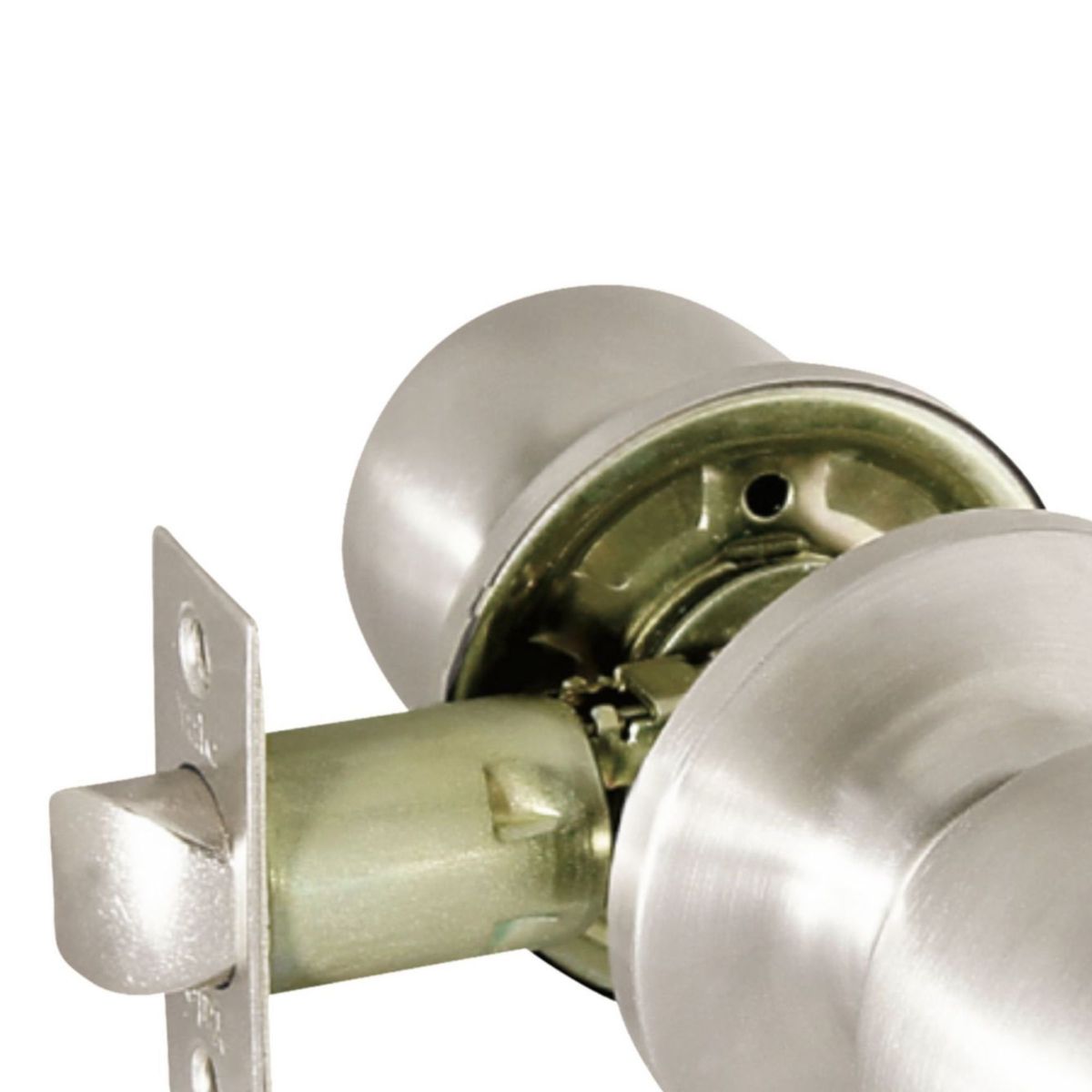 YALE - Cerradura de Pomo Baño Carolina Roseta Niquel Oscurecido