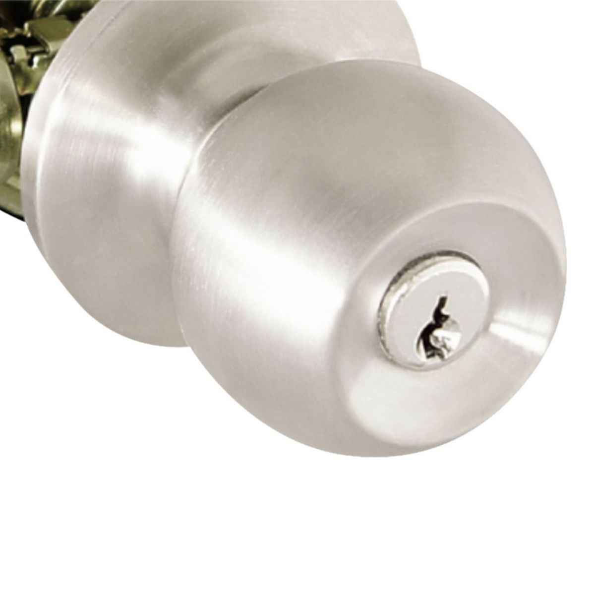 YALE - Cerradura de Pomo Principal Carolina Roseta Acero Inoxidable