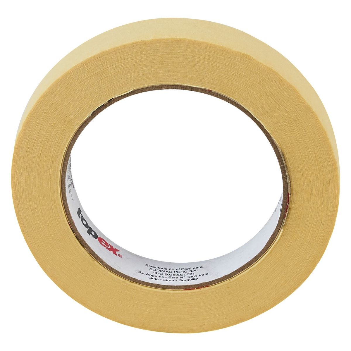TOPEX - Cinta masking tape 18mmx50.3m Beige Topex
