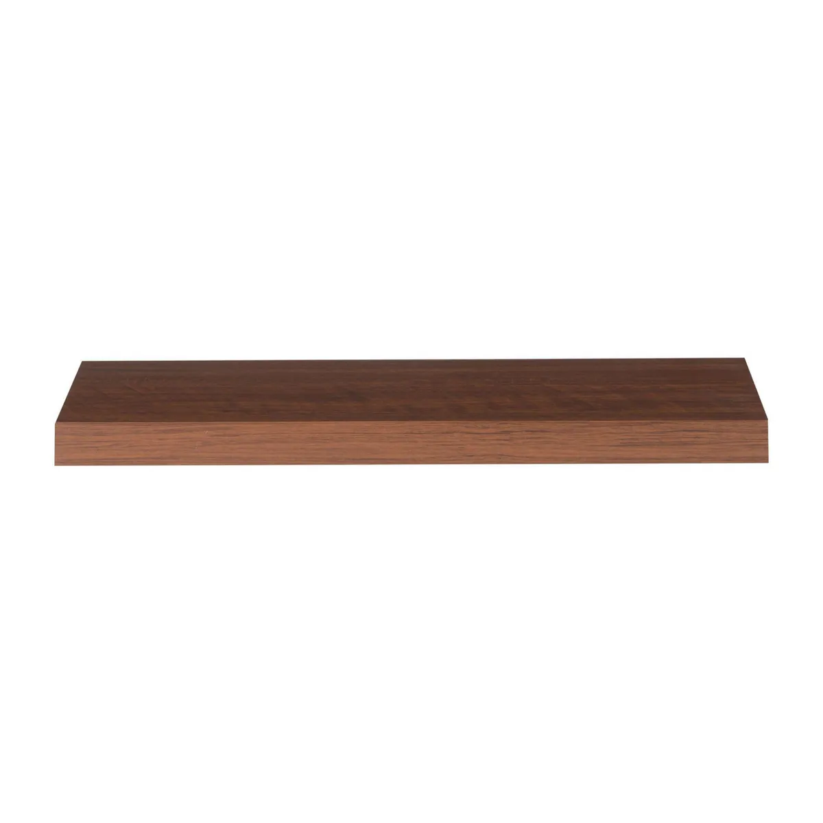 JUST HOME COLLECTION - Repisa Flotante de Melamina 60x25x3.8cm Caoba