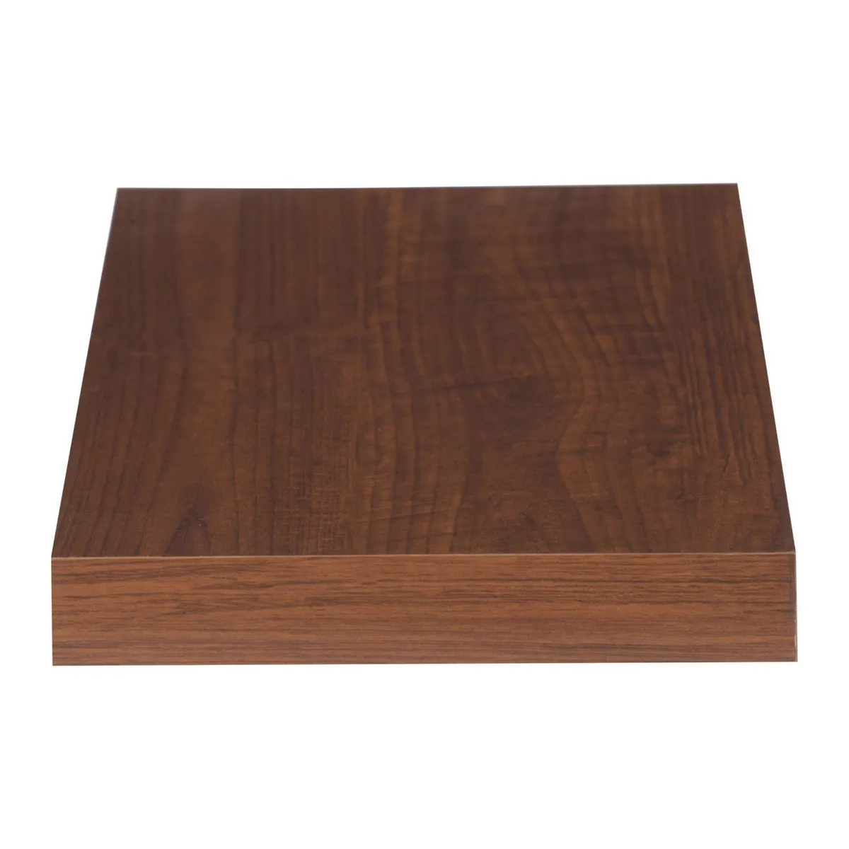 JUST HOME COLLECTION - Repisa Flotante de Melamina 60x25x3.8cm Caoba