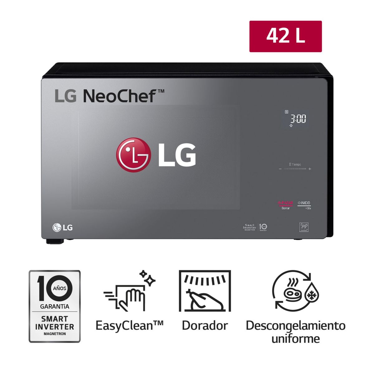 LG - Microondas Lg MH8296DIR 25 L