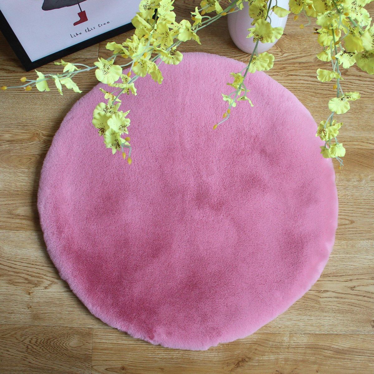 JUST HOME COLLECTION - Bajada Rabbit 60X60  Cm Rosado Cm