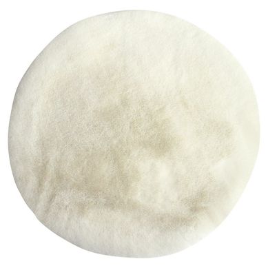 Bajada de Cama Redonda Rabbit 60x60cm Crema/Blanco