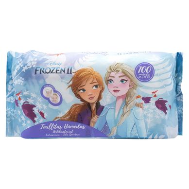 Toallas Hmedas Frozen 100 unid.