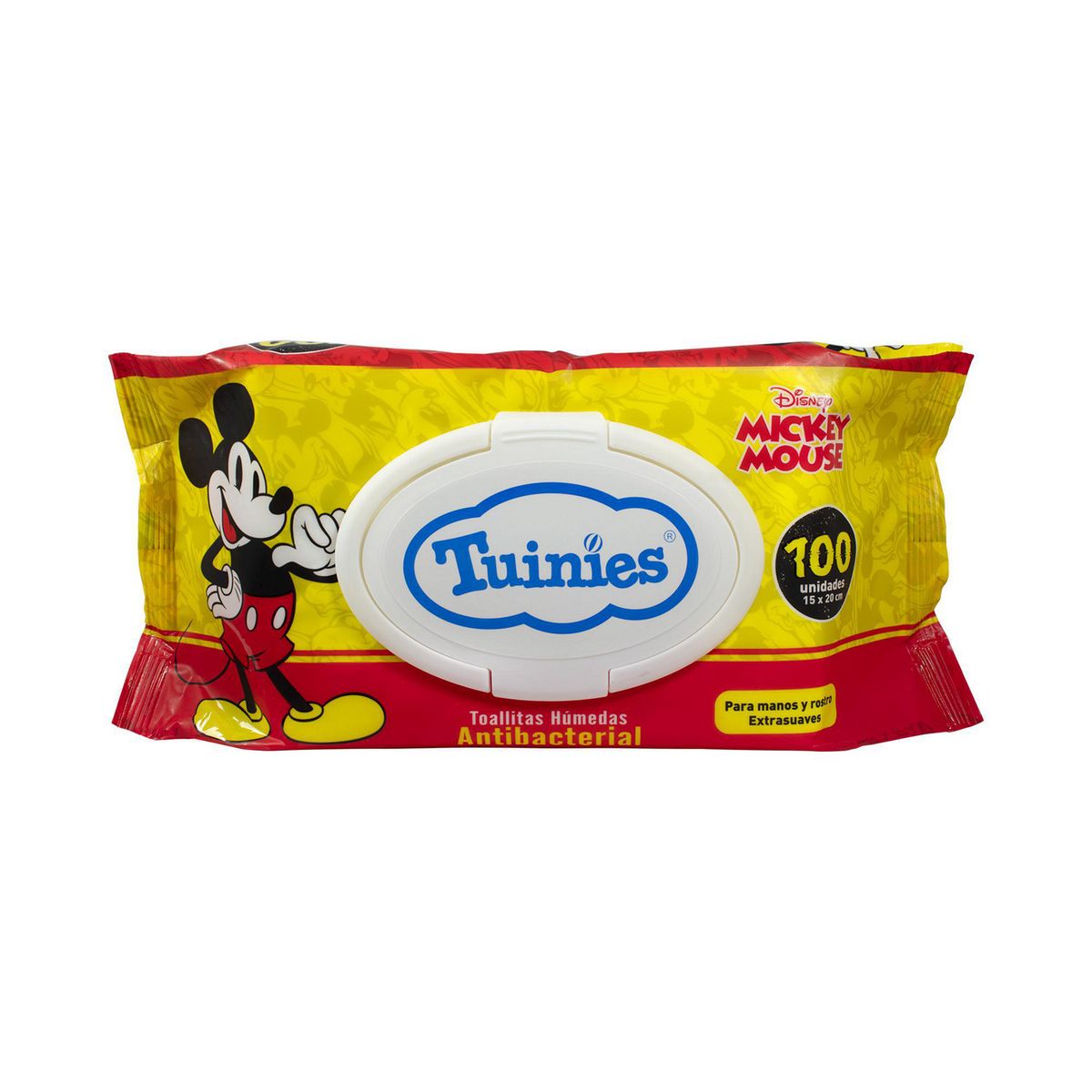TUINIES - Toallas Húmedas Mickey Mouse 100 unid.