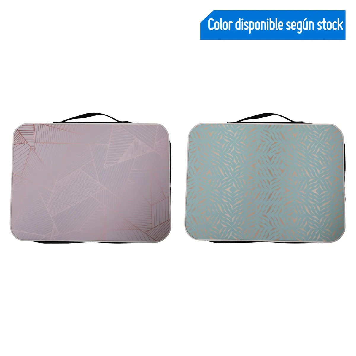JUST HOME COLLECTION - Porta Laptop Gris / Turquesa