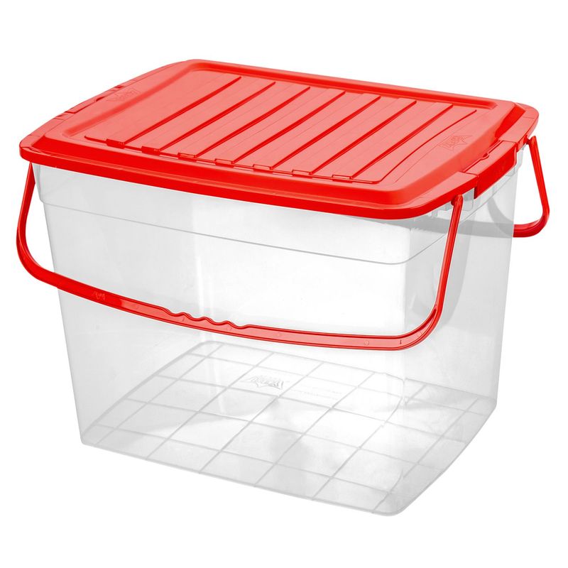 REYPLAST - Caja Rectangular Reyplast 45 C/ASAS-31L
