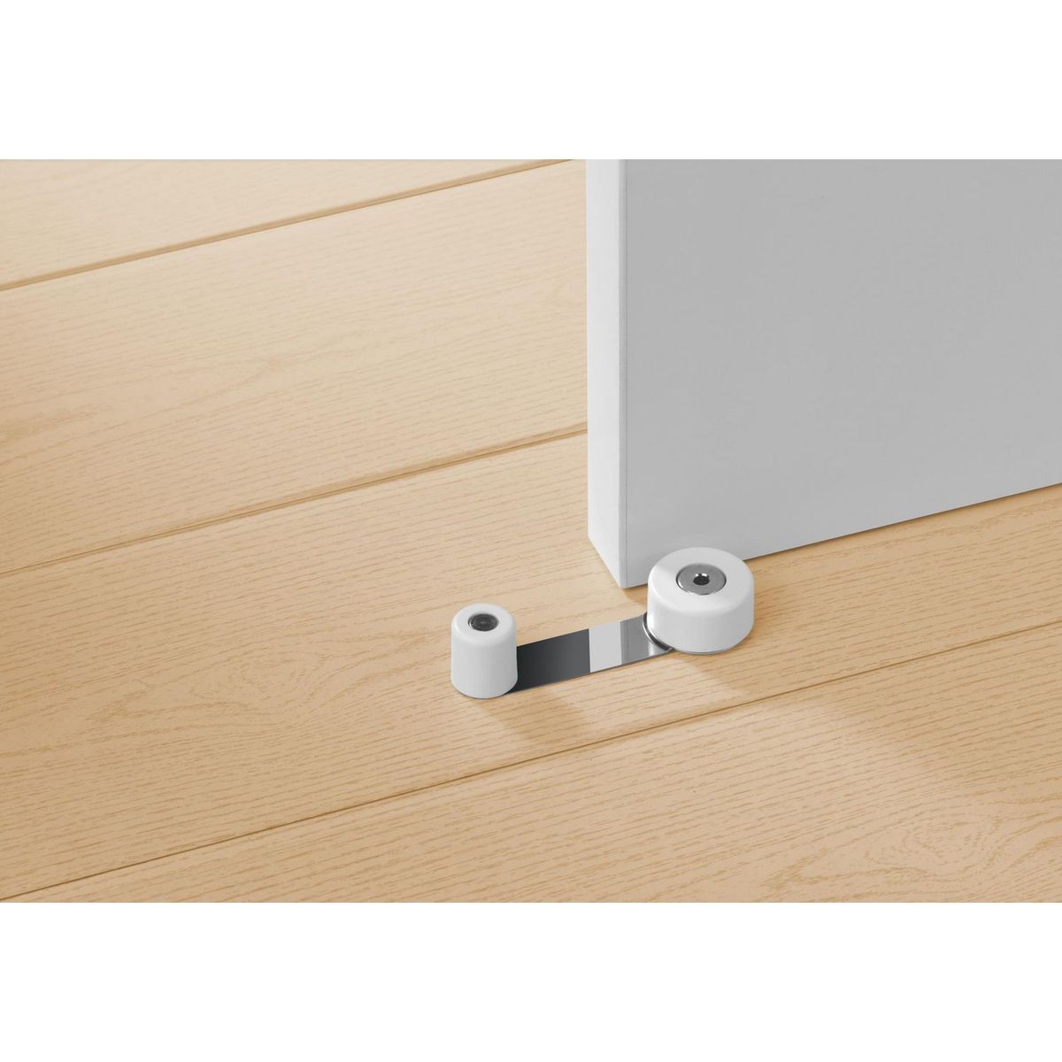 INOFIX - Tope Retenedor Giratorio Blanco