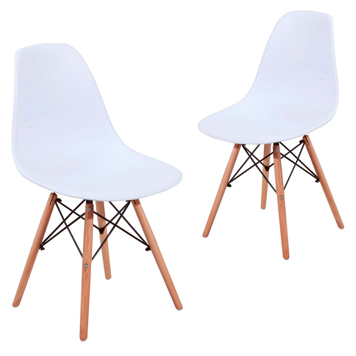 JUST HOME COLLECTION - Set x2 Sillas Eames Blanca