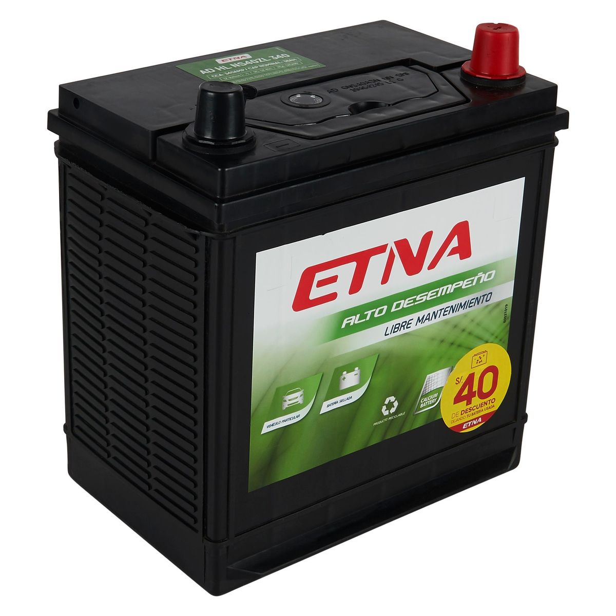 ETNA - Batería para Auto Etna Alto Desempeño HL NS40ZL 340