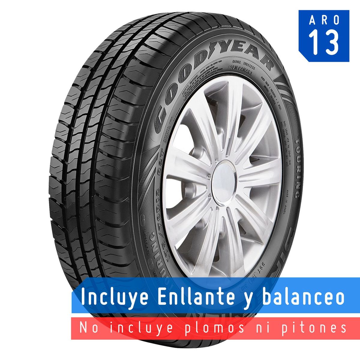 GOODYEAR - Llanta Goodyear Direction Touring 185/70 R13 86T