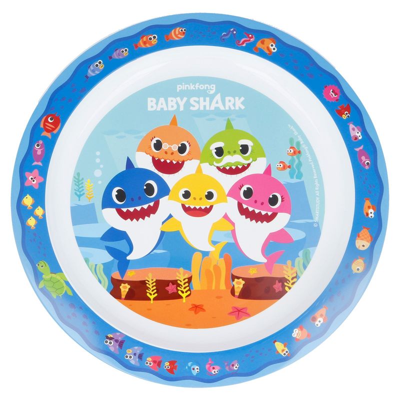 STOR - Plato para Microonadas Baby Shark