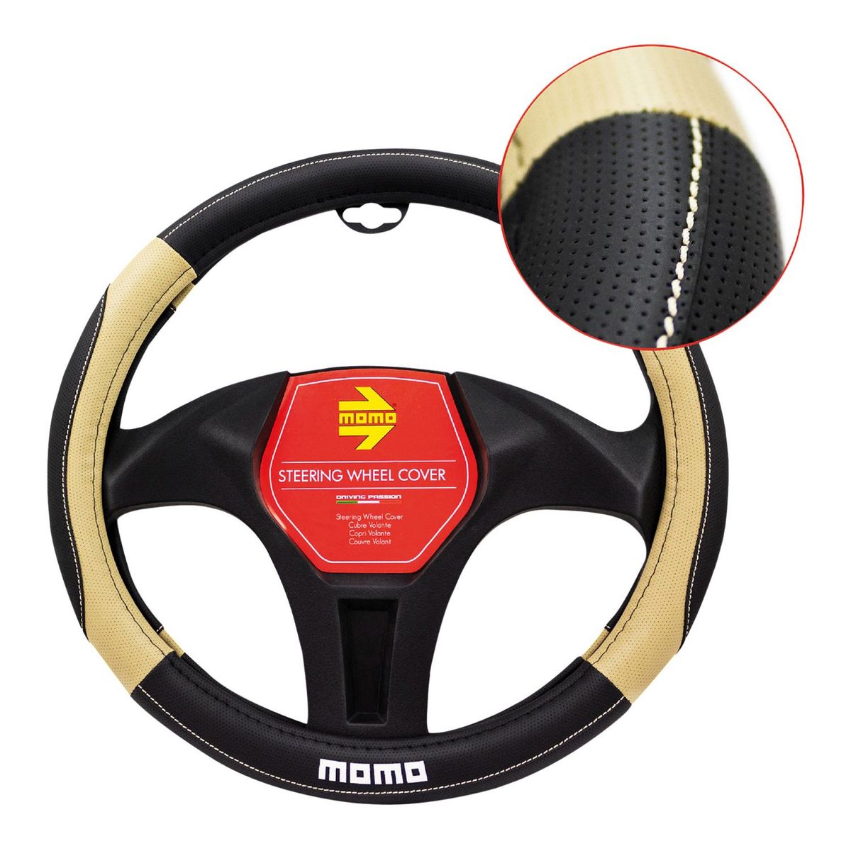HONDA - Funda Cubre Volante Para Auto Honda 39 cm
