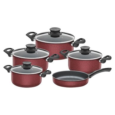 Juego de Ollas 9 Piezas Paris Rojo