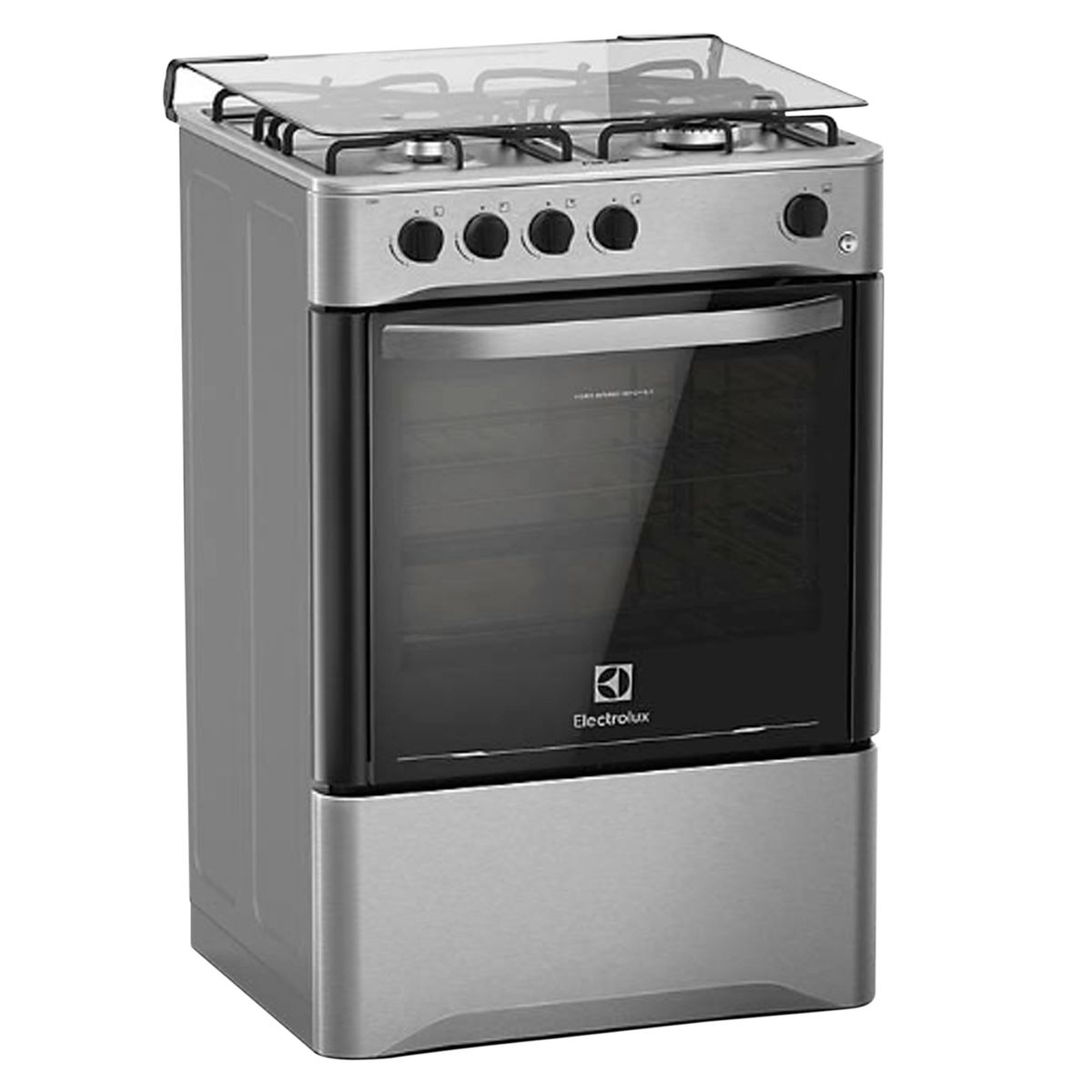ELECTROLUX - Cocina Electrolux a Gas 4 Hornillas EKGW24C2CSTB Silver