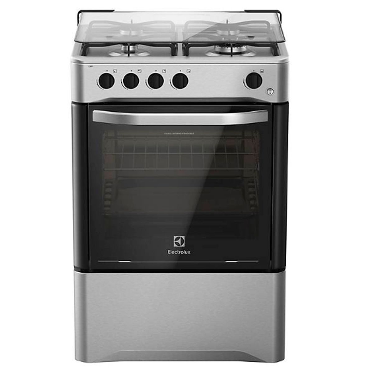 ELECTROLUX - Cocina Electrolux a Gas 4 Hornillas EKGW24C2CSTB Silver