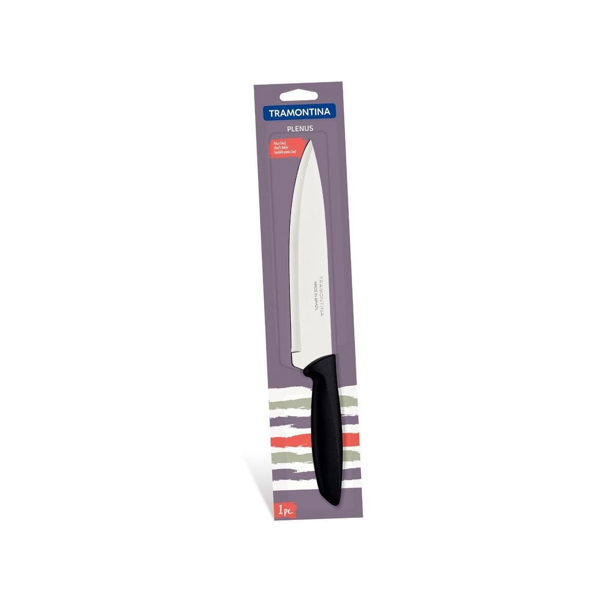 TRAMONTINA - Cuchillo Chef 8'' Plenus Negro