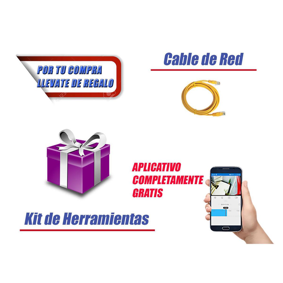 Kit 4 Camara Seguridad Hd 720p Analogico Cable Utp, marca Hikvision - Foto 2