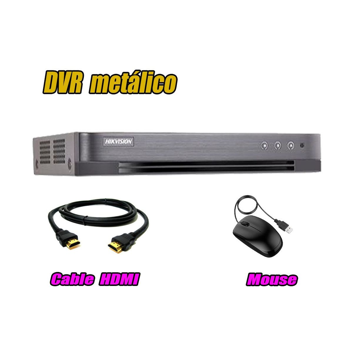 HIKVISION - Kit 14 Cámaras de Seguridad HD 720p Disco 1TB Vigilancia + Kit de Herramientas