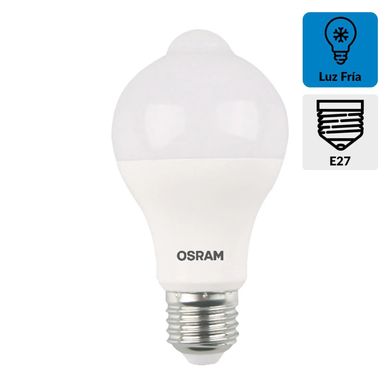 Foco LED Sensor Mov 9w Luz Fr�a