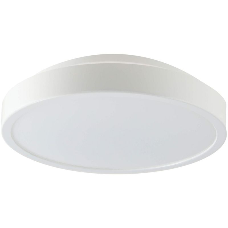 CASA BONITA - Plafón LED Anillo Luz Cálida 26cm Blanco