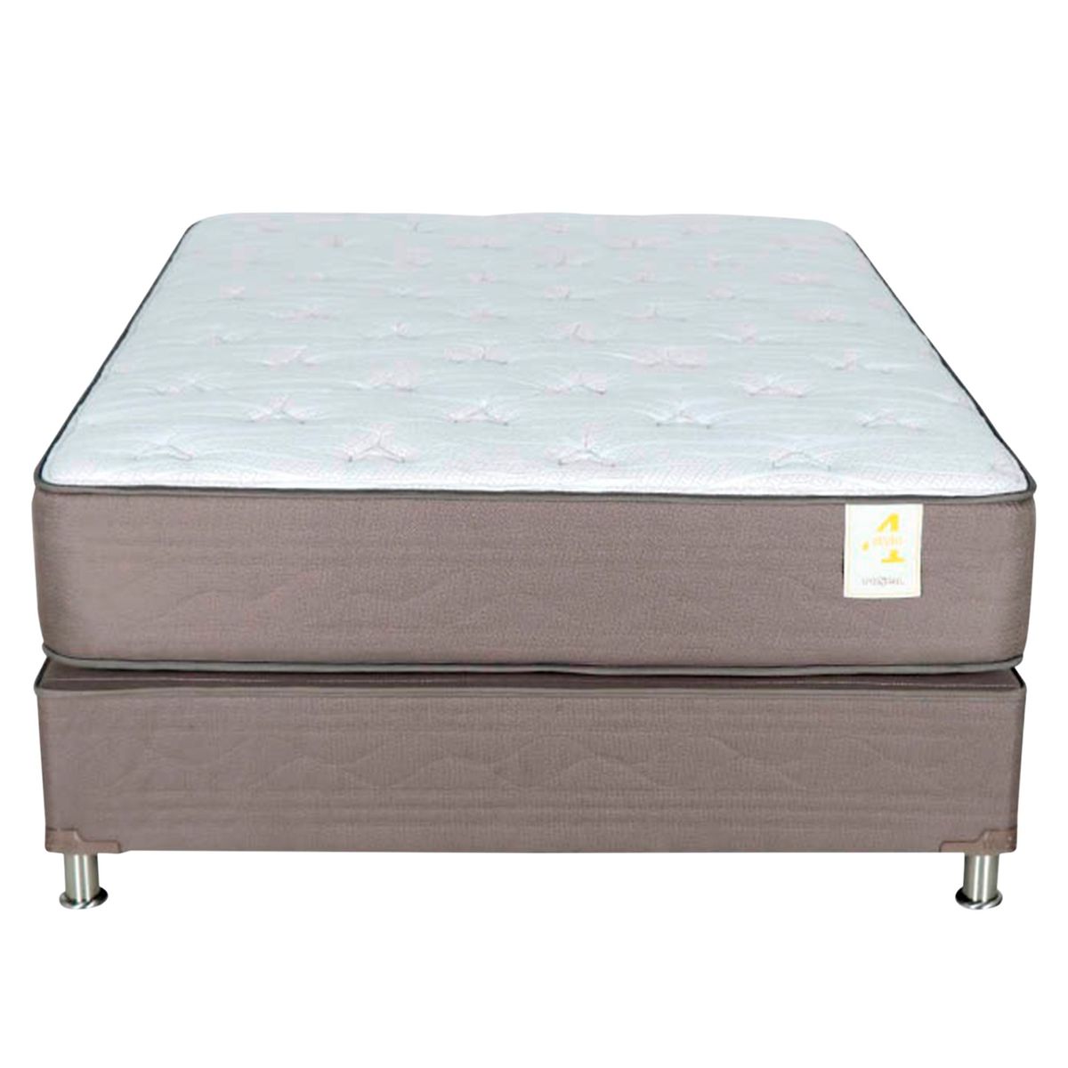 ROSEN - Box Tarima New Style 4 Rosen 1.5 Plazas + Colchón