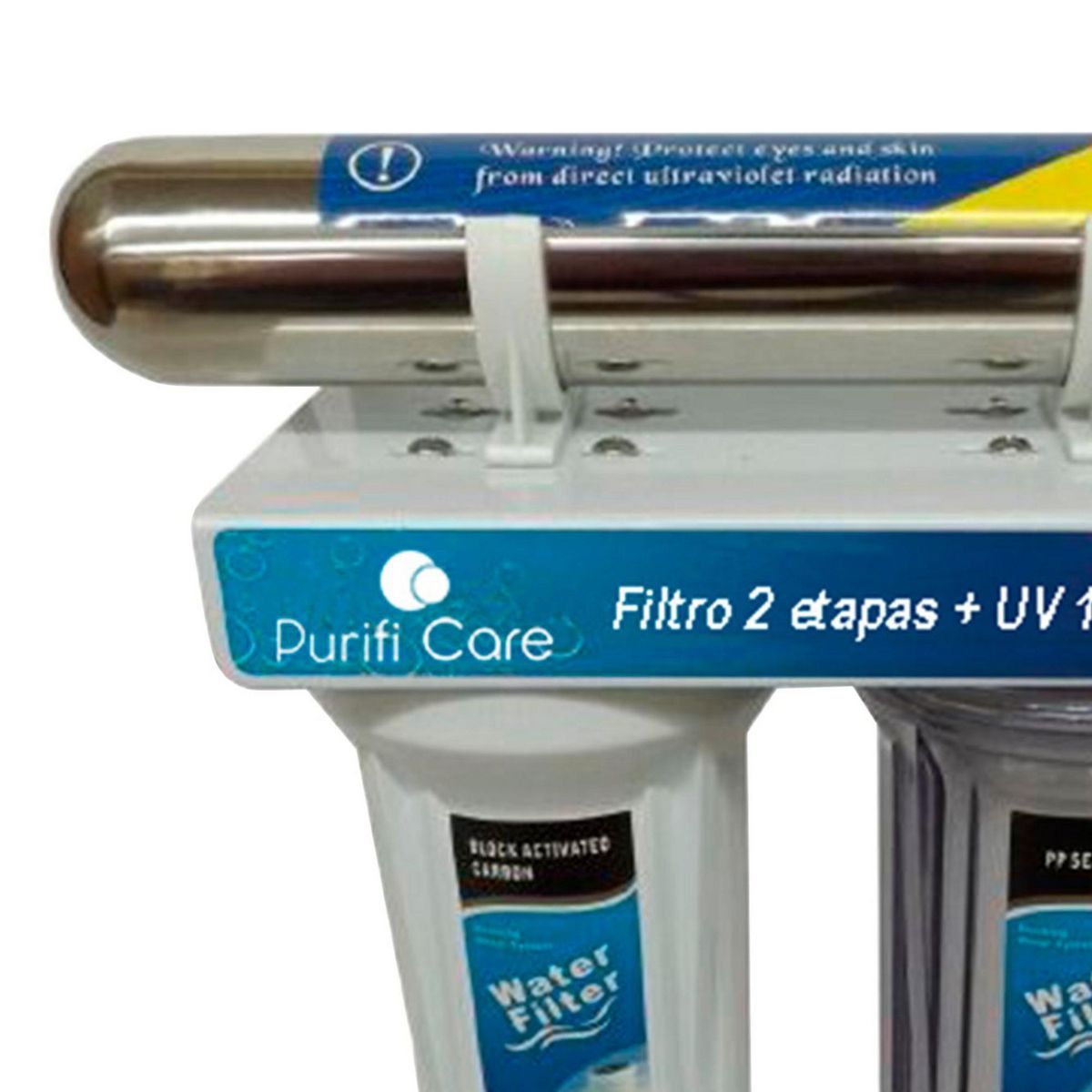 PURIFI CARE - Filtro de Agua 3 Etapas 5 Micras