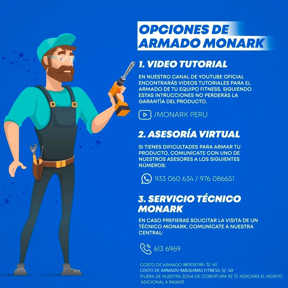 MONARK - Trotadora Eléctrica Monark T-100