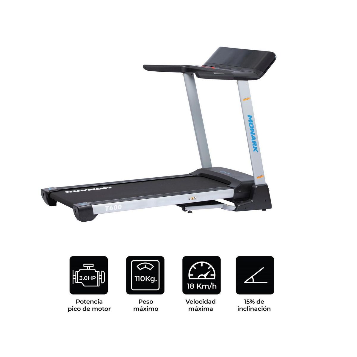 MONARK - Trotadora Eléctrica Monark T-600