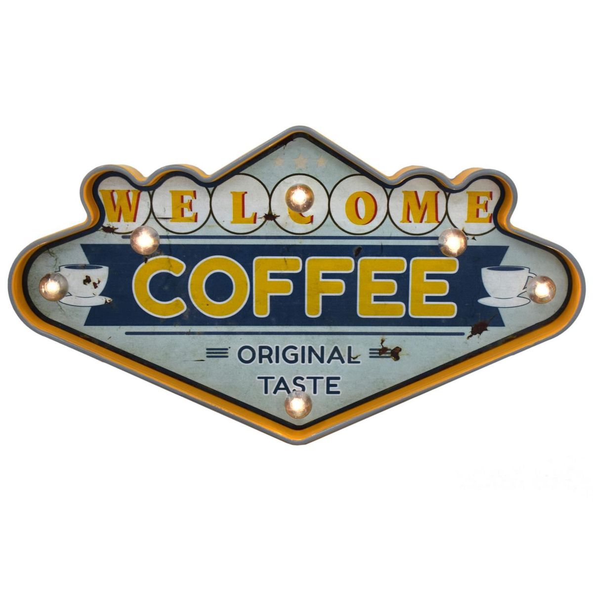 JUST HOME COLLECTION - Letrero Welcome Coffee