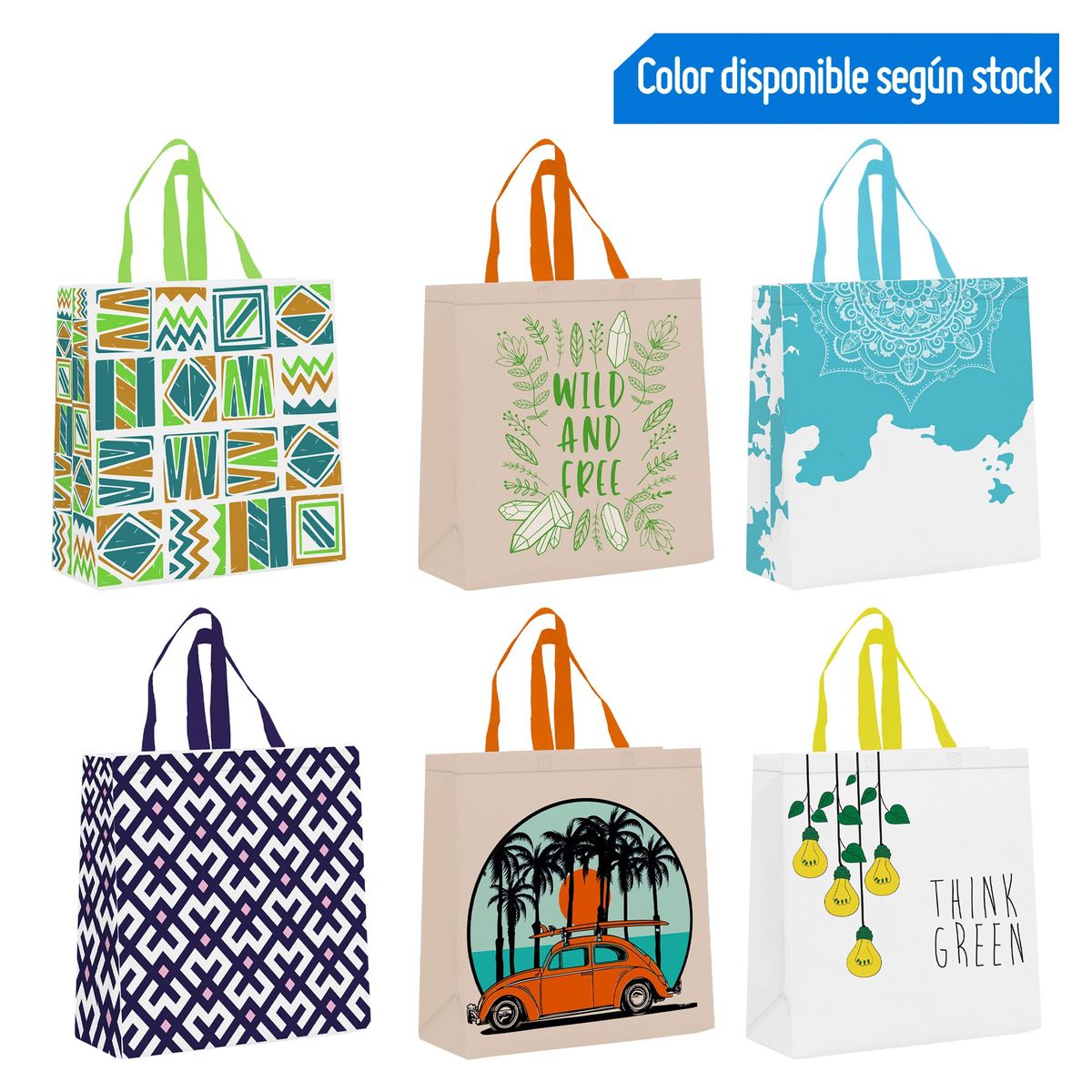 ECOFACTORY - Bolsa Reutilizable 40x40cm