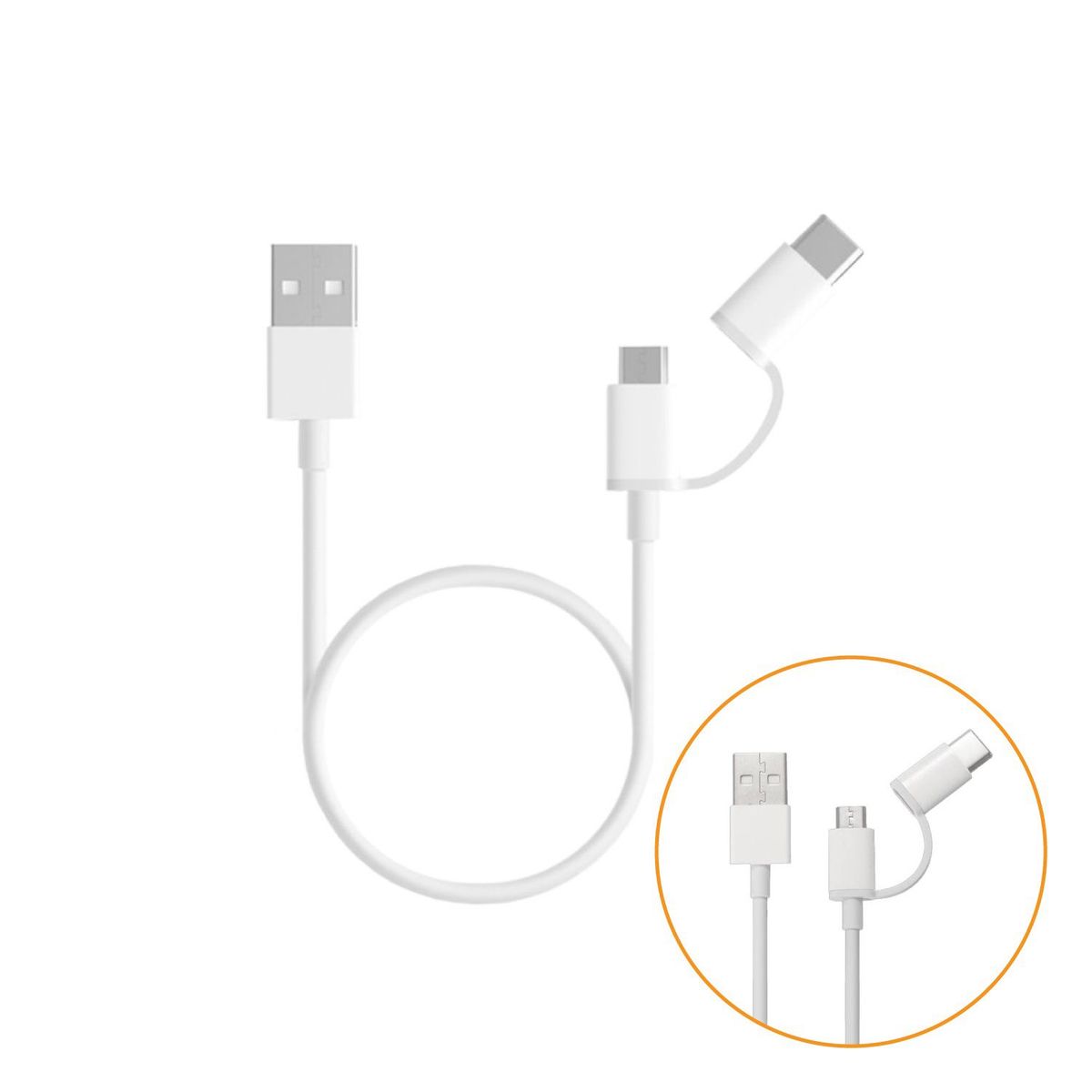XIAOMI - Cable Tipo C 100cm Blanco