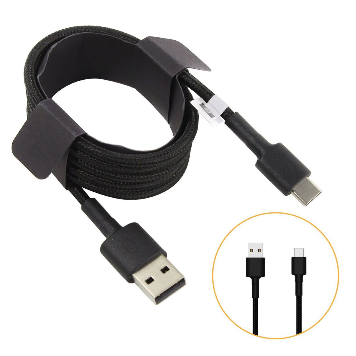 XIAOMI - Cable Tipo C 100cm Negro