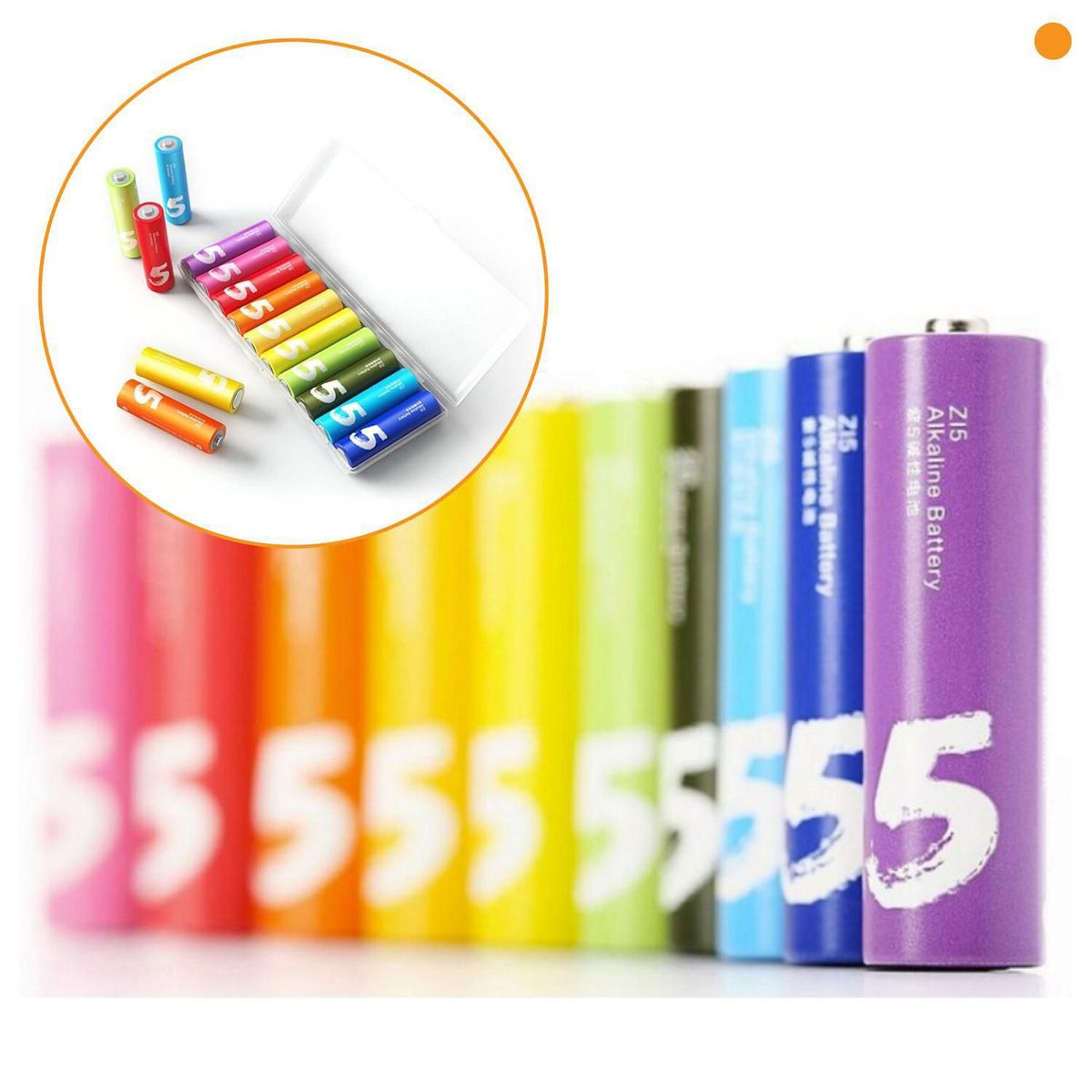 XIAOMI - Pack de 20 pilas alcalinas AA 1.5V ZI5 Xiaomi