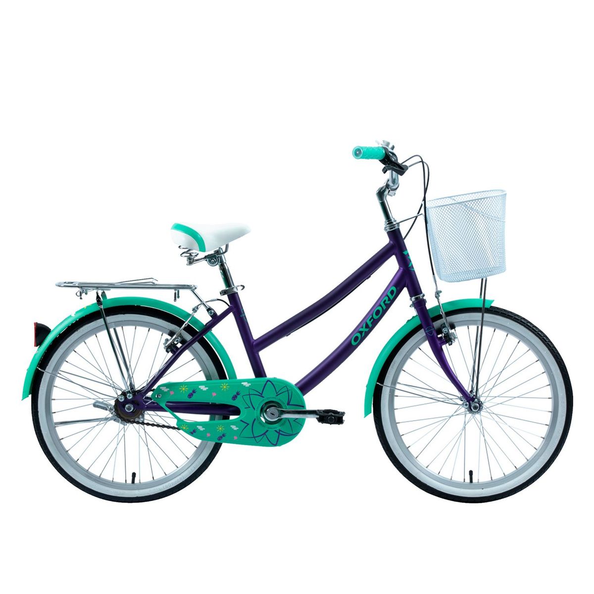 OXFORD - Bicicleta Oxford Infantil Cyclotour Aro 20 Morado/Verde