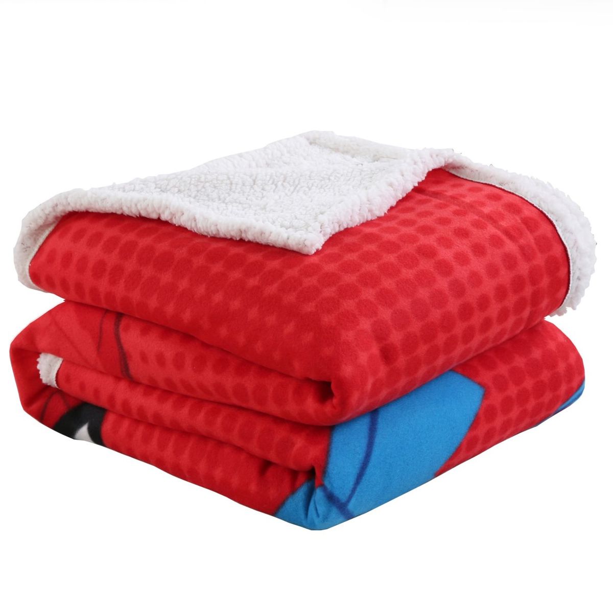 MARVEL - Frazada Sherpa Spiderman 160x220cm