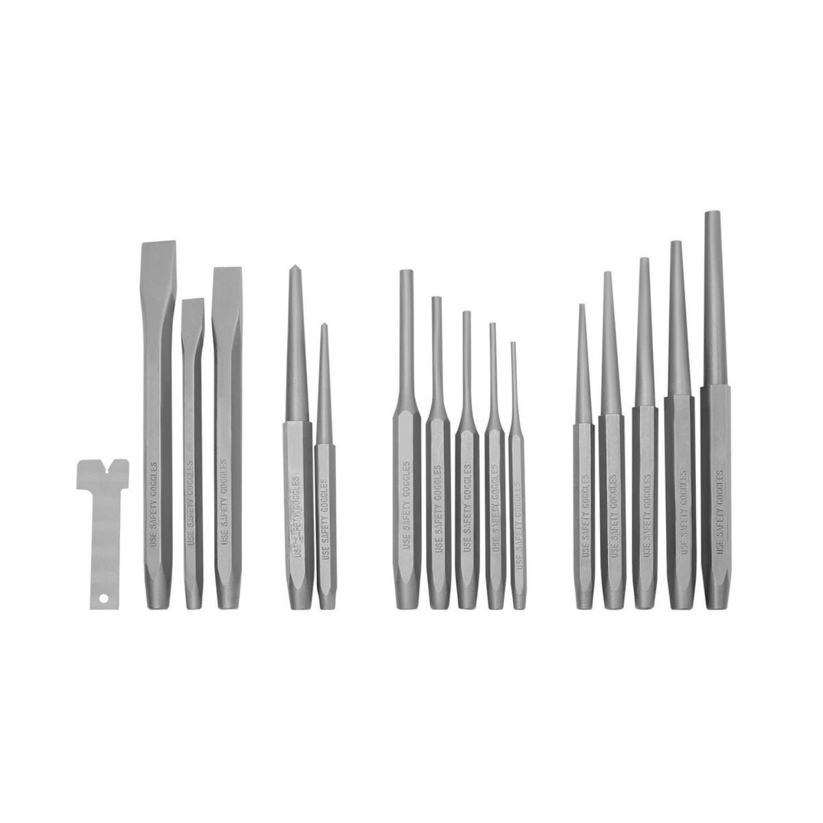 KAMASA - Juego Punzón Tipo Cincel 16Pz Kamasa