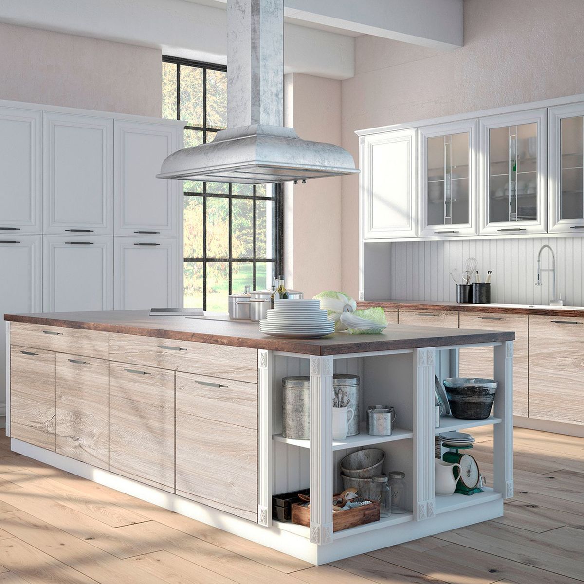 MASISA - Tablero recubierto con Melamina Santorini 18mm 2.14x2.5m