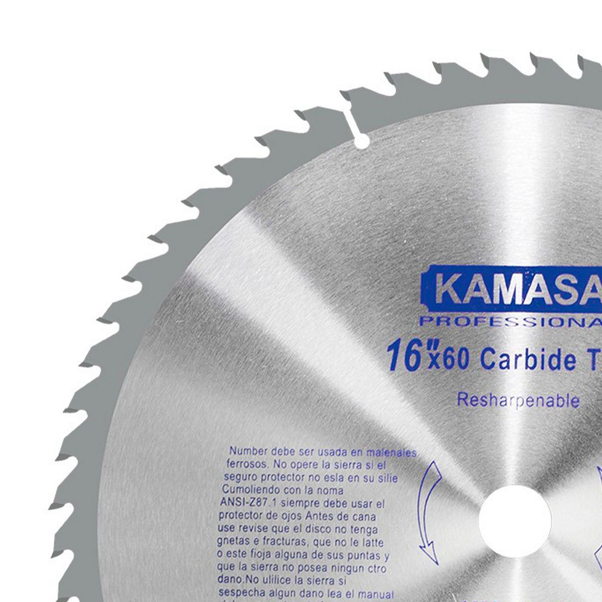 KAMASA - Disco Sierra para Madera 16" 400mm 60 Dientes Kamasa