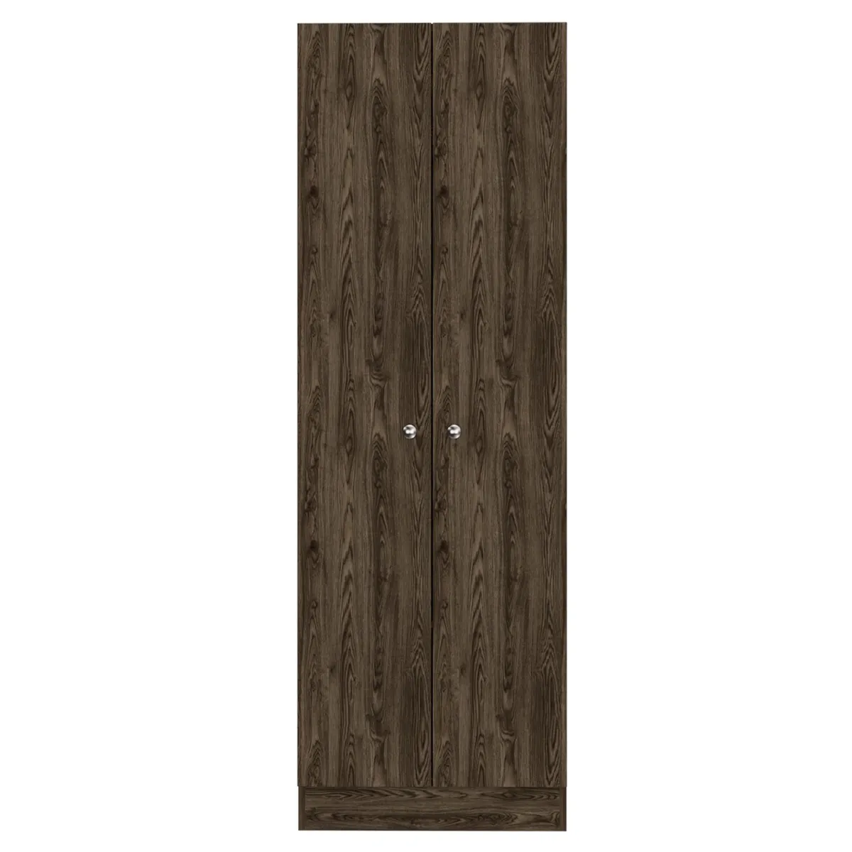 TUHOME - Closet 2 Puertas Home Coñac/Blanco