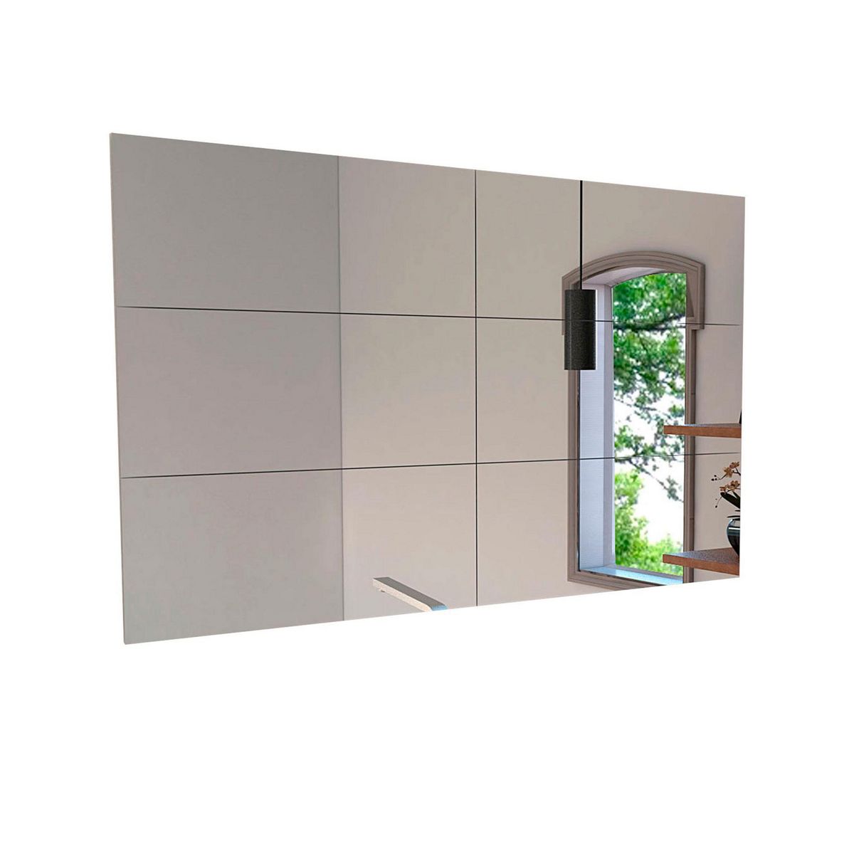 TUHOME - Espejo 6 en 1 Siena 60x24 cm