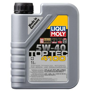 Aceite de Motor TOP TEC 4100 5W-40 1 L